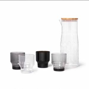 Marimekko for Target | Carafe Set | Acrylic Carafe with Cups